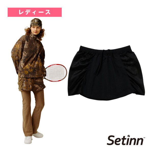 [セットイン（SETINN） ウェア（レディース） ]ウィメンズウォームアップメッシュスコート W's Warm Up Mesh Skort レディース 26S-011