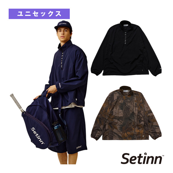 [セットイン（SETINN） ウェア（メンズ/ユニ） ]ウォームアッププルオーバージャケット Warm Up Pullover Jacket ユニセックス 26S-013