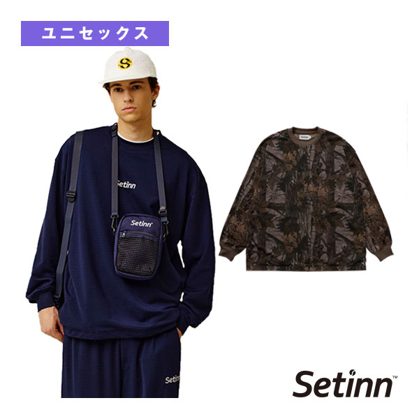 [セットイン（SETINN） ウェア（メンズ/ユニ） ]メッシュジムクルー Mesh Gym Crew ユニセックス 26S-017