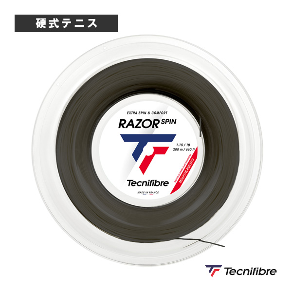 [テクニファイバー ストリング（ロール他） ]2026年05月中旬【予約】レーザースピン RAZOR SPIN 200mロール 04RRASPI
