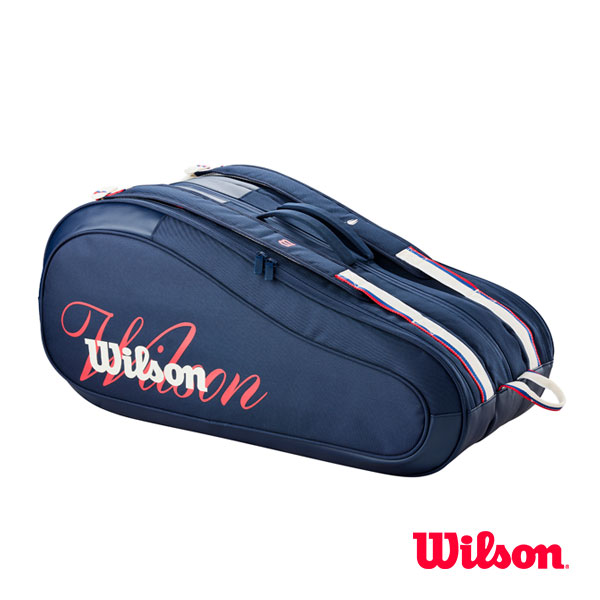 [ウィルソン バッグ ]USオープン2026ラケットバッグ US OPEN 2026 RACKET BAG 12本収納可 WR8056701001