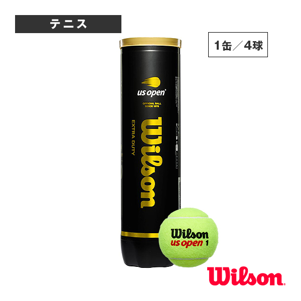 [ウィルソン ボール ]USオープン エクストラデューティ US OPEN EXTRA DUTY 4球入 缶単位 1缶／4球 WRT116200