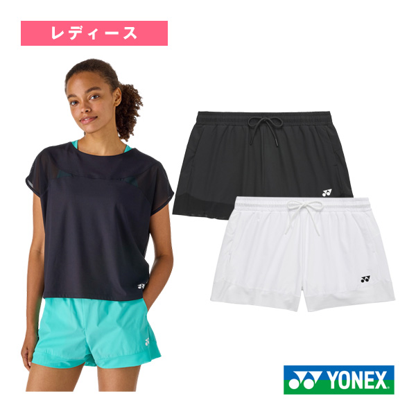 [ヨネックス ウェア（レディース） ]ショートパンツ インナースパッツ付 レディース 25116